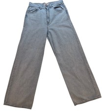 Levi  s Women High Rise Wide Leg Jeans Light Wash Baggy Size M 30x31