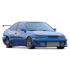 Kbd Coupe 2dr 4 Piece Polyurethane Full Body Kit For Civic Honda 96-00 Kbdpart Kbd Coupe 2dr 4 Piece Polyurethane Full Body Kit For Civic Honda 96-00 Kbdpart