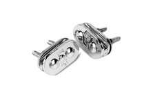 LP Slide Mount Bracket Chrome CP290S, 2