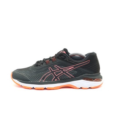 ASICS Damen GT-2000 6 Sneaker schwarz orange Komfort Laufschuhe EU 39