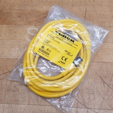 Turck WKC 4.4T-3-RSC 4.4T/S3060 Cordset, 4 Pin F Right Angle/4 Pin M, 3M U-35689
