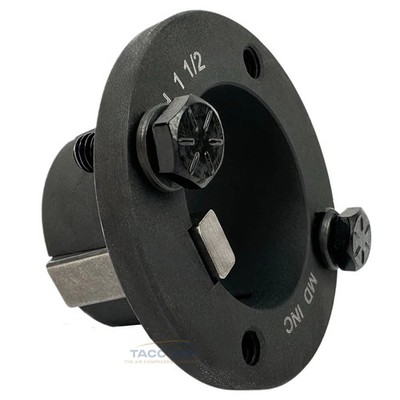 1-1/2'' Bore H style Steel Sheave / Pulley Bushing Split Taper For Keyed Shaft
