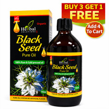 Black Seed Oil 16 oz Cold Pressed Pure Natural Herbal Oil Liquid Supplement
