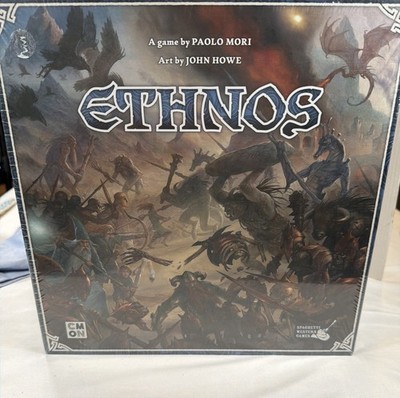 Ethnos Sealed Out Of Print Board Game 2018 CMON Fantasy Strategy ETH001