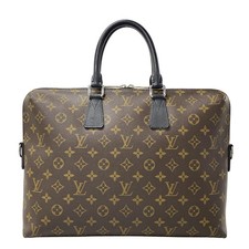 LOUIS VUITTON Porte Documents Jour(PDJ) M40868 Monogram Macassar SR1185