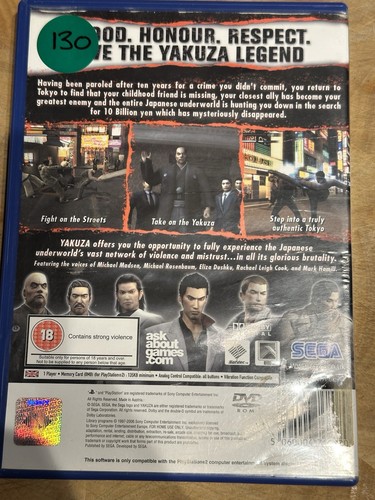 Yakuza (Sony PlayStation 2, 2006) - Picture 2 of 3