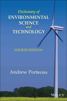 Dictionary of Environmental Science and Technol... by Porteous, Andrew Paperback