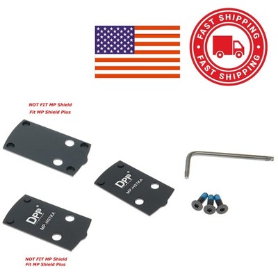 Low Profile Optic Mount Plate for Shield Plus Compatible with Holosun 407K 507K