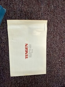 Vindicators nes Tengen Manual & Game