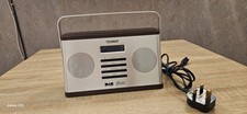 Technika DAB-307 Digital Radio Alarm Clock DAB FM Stereo Wood Effect