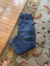 American Eagle Mom Jean Xtra Short Stretch Cotten/Poly Size 8