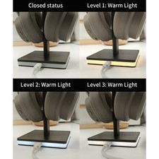 Modern Desk Organizers Headphone Display Stand With Cool Warm Lighting Mode
