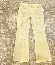 We The Free Women s Antique Denim Flared Jeans Size 30