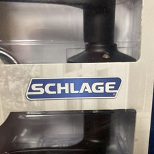 Schlage Sacramento Aged Bronze Deadbolt Keyed Entry Door Handle