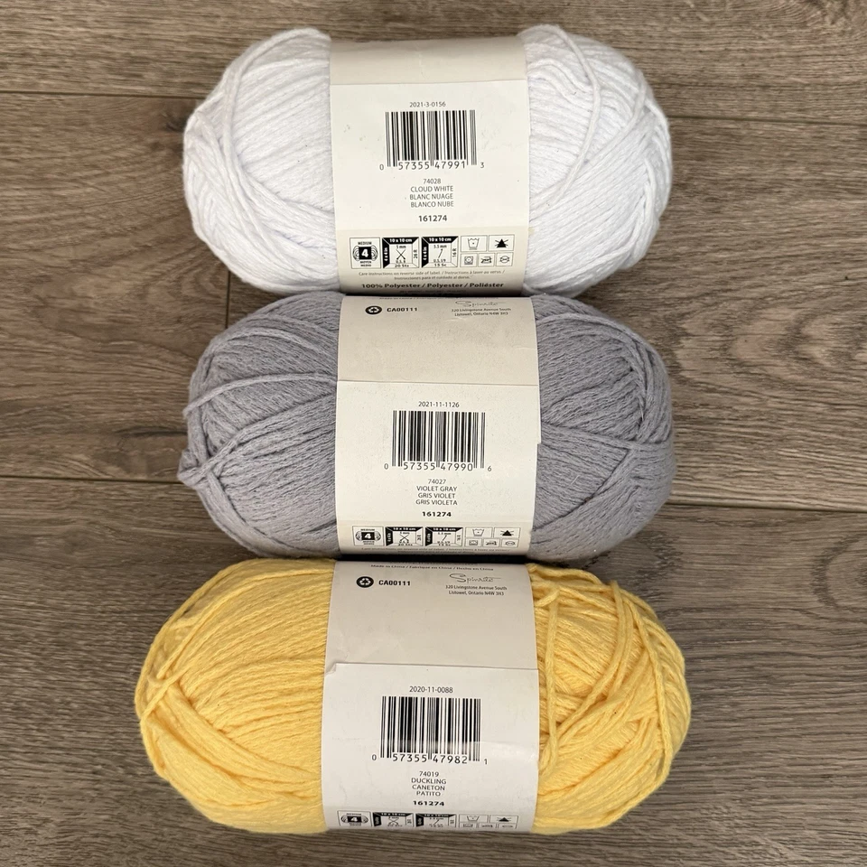 3 Bernat Bundle Up Yarn DISCONTINUED Colors 4.9oz Skeins 100% Polyester - Image 2 of 4