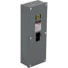 Square D QO2125BNS QO, 2 Spaces 125A 1 Phase Circuit Breaker Enclosure