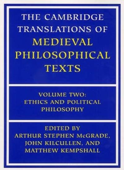 The Cambridge Translations of Medieval Philosophical Texts: Volume 2, Ethics and Political Philosophy - Image 2