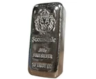 10 oz .999 Silver Bar by Scottsdale Mint Loaf Pour "Chunky" #A396