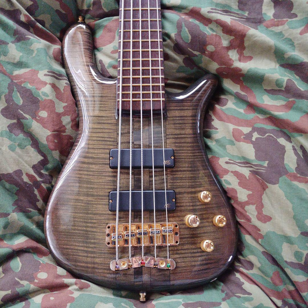 Warwick Streamer Stage 1 Flame Top 5 String Electric Bass Guitar