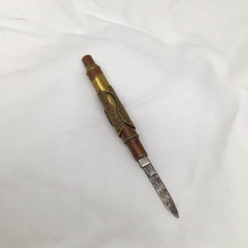 Vintage Brass Pen Knife/Sharpener - Gettysburg, PA - Picture 5 of 6