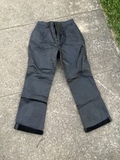 Vintage 90s Newport News Women  s Black 100 Leather Pants, Size 12