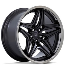 Asanti Wheels Abl-46 Duke 22x922x10.5 Satin Black With Ddt Lip 4pcs B2