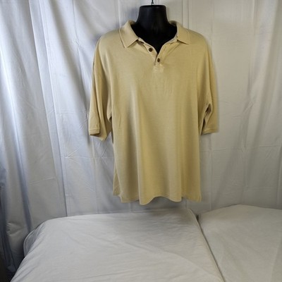 Baracuta Mens 2XL 2TG Polo Yellow