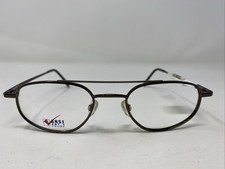 TITMUS T3075S WAL 53-21-140 Walnuss Braun Metall Vollrand Brille Brillengestell EK56