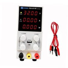 DC Power Supply Variable, Adjustable Switching Regulated Power Supply 30V 10A