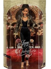 Barbie signature doll Juan Gabriel collectible in chic black and gold suit NEW