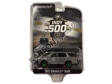 CHASE 2021 Chevrolet Tahoe Indy 500 Vehicle 1:64 Scale Model - Greenlight 28080E