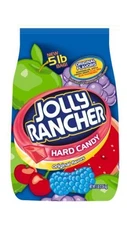 Marjack Jolly Rancher Bulk Bag Candy - Cherry, Watermelon, Grape, for Apple,