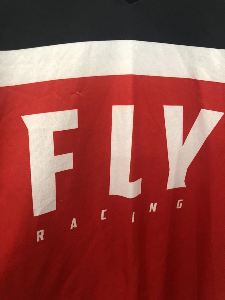FLY Racing F-16 MX MTB BMX Off-Road Set Red Black White Adult XL Size Large - Image 2 of 4