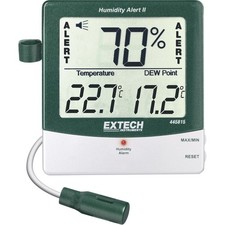 Extech 445815 Luftfeuchtemessgerät (Hygrometer)  10 % rF 99 % rF Taupunkt-/Sc...
