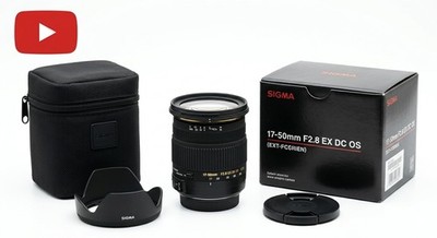   [Fast unbenutzt] Sigma 17-50mm f2.8 EX DC OS HSM Objektiv Canon EF aus...