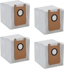 4 10 Pcs Dust Bags Replacement For Robot Vacuum Cleaner For Loorow AT800 Model