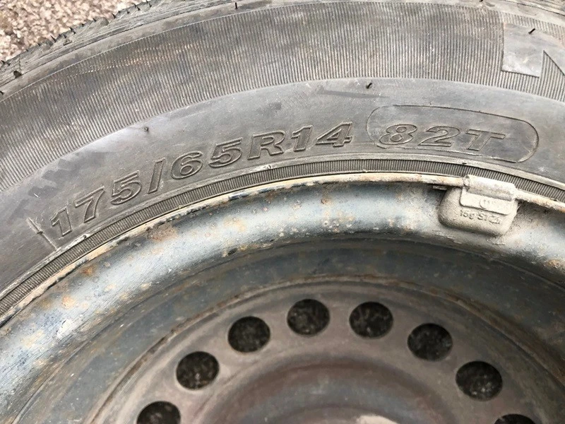 4xkomplette Winterreifen+Felgen 175/65R14 82T für Honda Jazz,Civic,City,CR-X,Fit - Bild 3 von 4