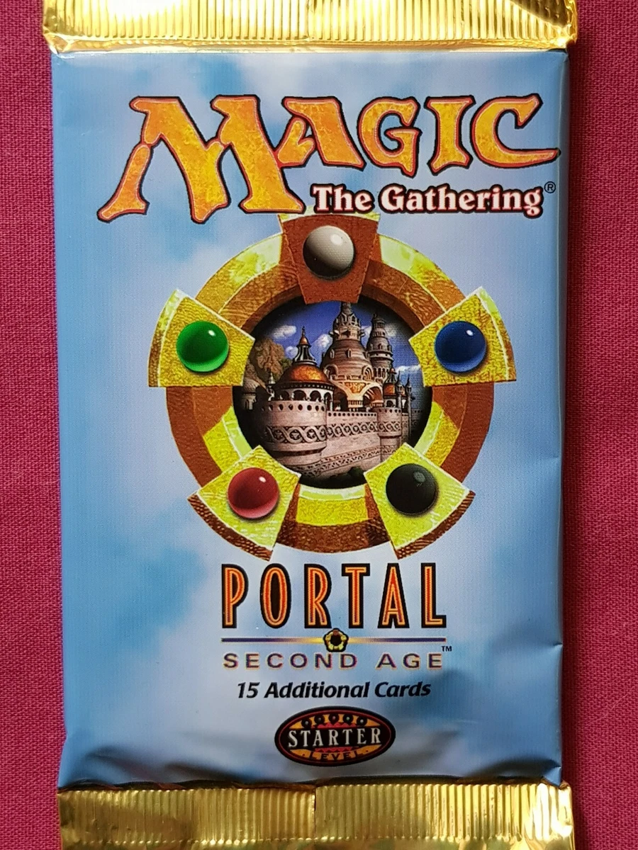 Magic: The Gathering Portal Second Age Sealed Collectible Card