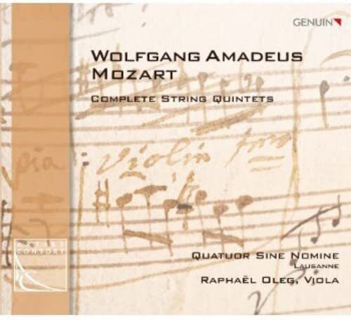 Quatuor Sine Nomine Mozart: Die Streichquintette (CD) - Bild 1 von 5