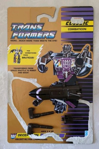 G1 1990 Transformers Combaticons - Onslaught + Vortex + Brawl + Blast Off + Card - Picture 17 of 22