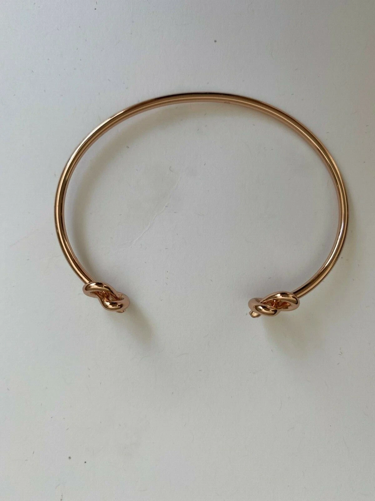 Polsino donna Kate Spade doppio nodo Loves Me rosa nuovo senza etichetta