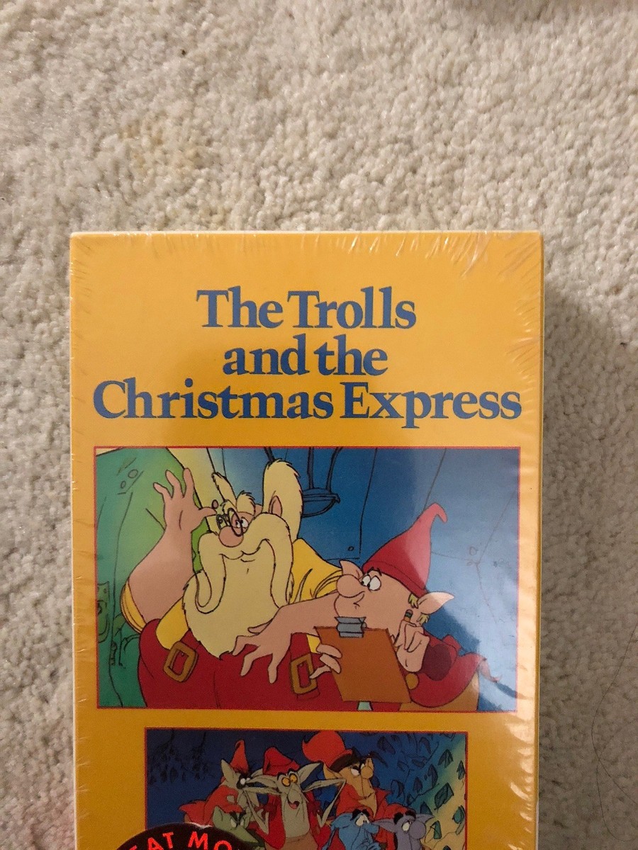 The Trolls and the Christmas Express(VHS 1988 Paramount)Roger