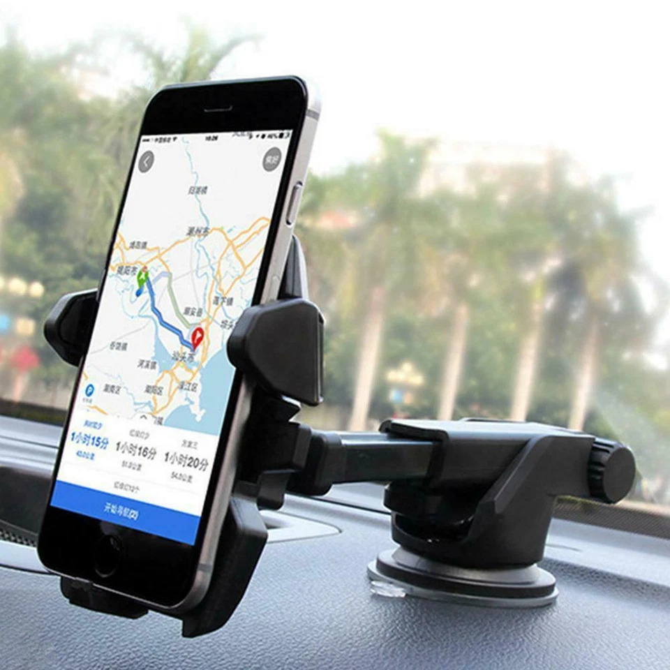 Universal Car Dash Mount Mobile Cell Phone Holder for iPhone 6 7 8 Plus X 11 Pro - Image 2 of 4