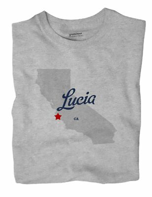 Lucia California CA T-Shirt MAP