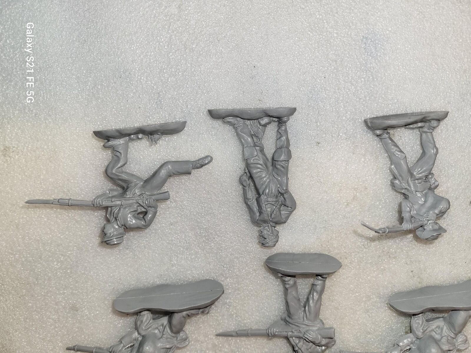 Marksmen Models Civil War Rebel Vets (18) Plastic Soldier Figures 54mm