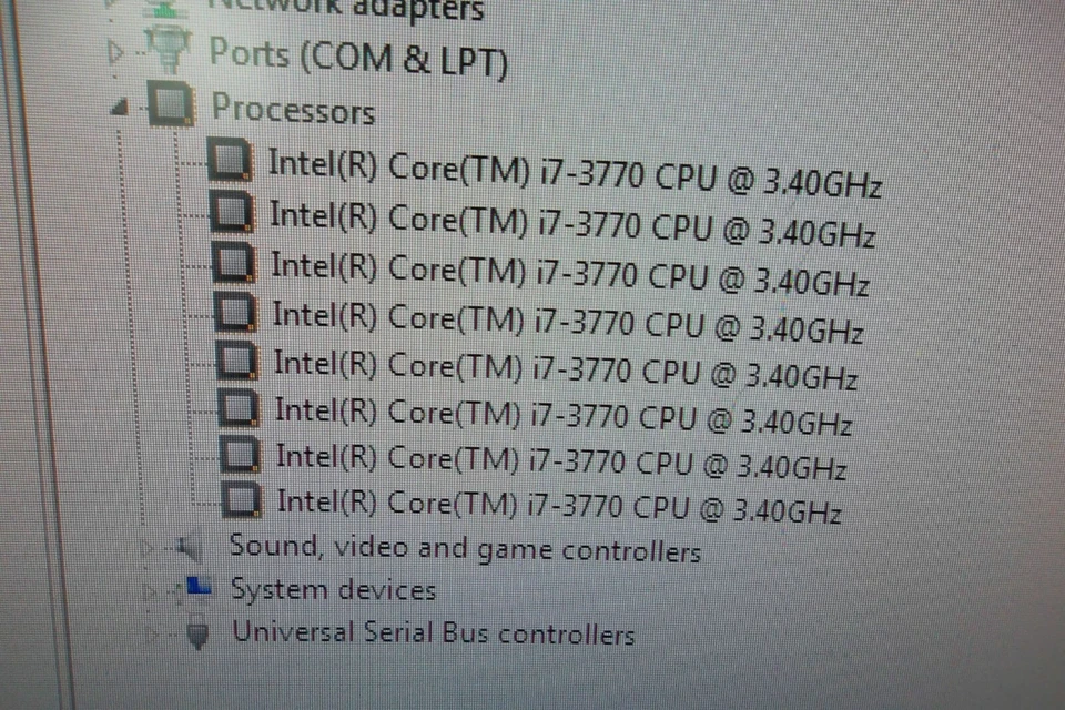 Dell Optiplex 7010 Intel Core i7 3.40GHz 320GB 8GB Wireless w/Dual 19" Monitor - Image 2 of 4