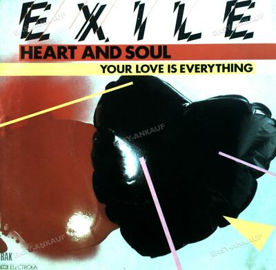 Exile - Heart And Soul / Your Love Is Everything 7in (VG/VG) .