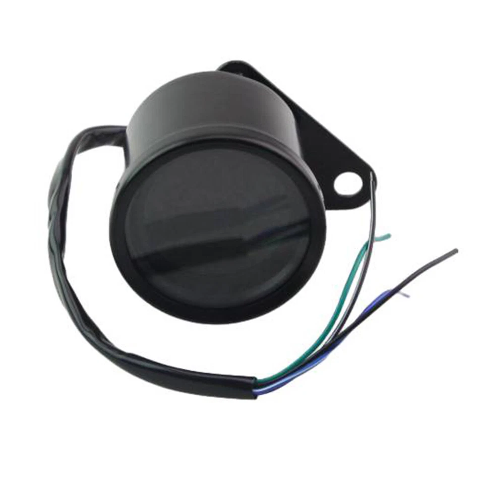 Digital LED LCD Odómetro Medidor de Combustible Moto Velocímetro Medidor Tacómetro Foto 4 de 4