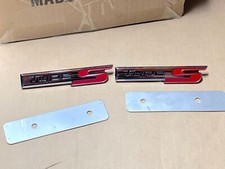 2x Pack Genuine Oem Acura Floormat Metal Badge Emblem Tlx Mdx Integra Type-s