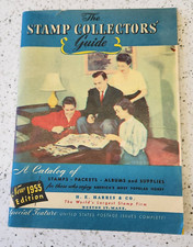 Vintage 1955 Stamp Collectors Guide Booklet Edition H E Harris & Co